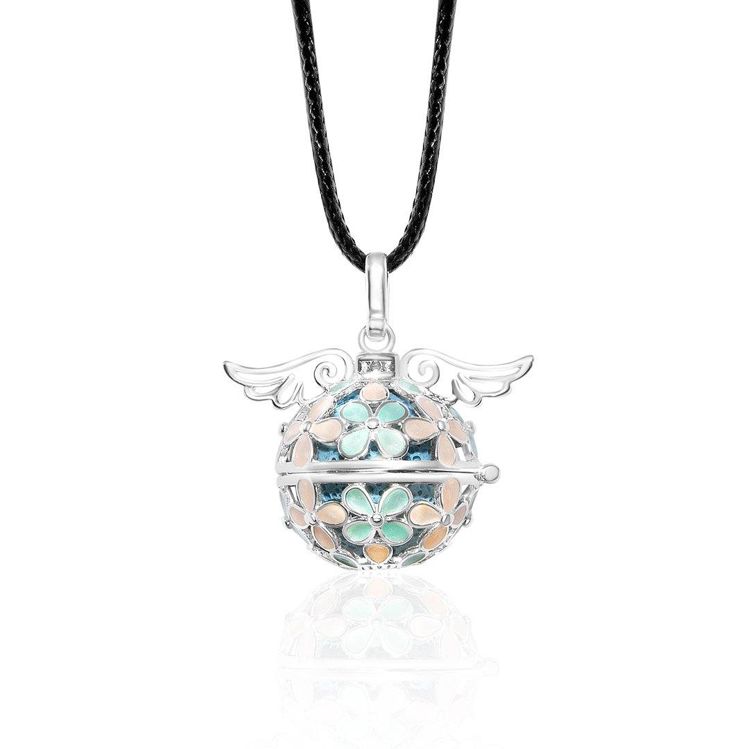 Wings Lava Ball Pendant LAP007BL